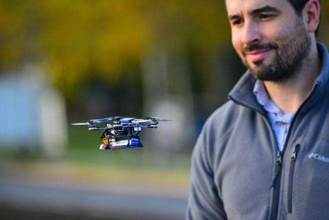 Picture of Fernando Cladera with P65 UAV